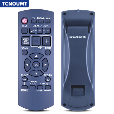 New N2QAYB000417 Remote Control For Panasonic Home Theater SC-ZT1
