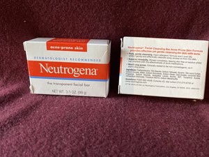 neutrogena bar soap acne