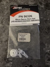 (B1) Hi-Tec HRC56326 SERVO HORN SET-HS80/101