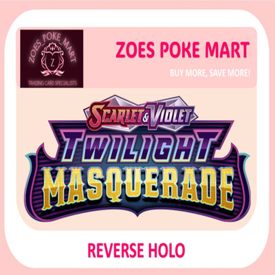 TWILIGHT MASQUERADE - REVERSE HOLOS - SELBER AUSSUCHEN - POKEMON - MULTIBUY