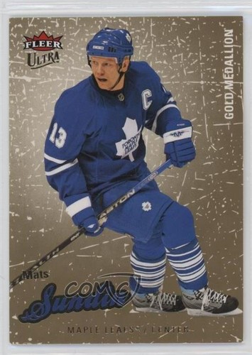 2008-09 Fleer Ultra Gold Medallion Mats Sundin #89 HOF