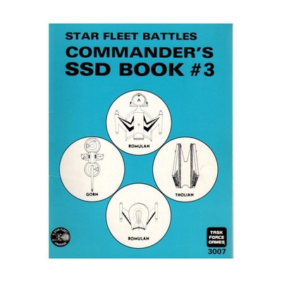 Task Force SFB Commander's SSD Book #3 VG+