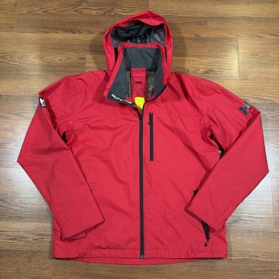 Helly Hansen Crew Hooded Midlayer 2.0 Mens Waterproof Sailing Jacket Size XL