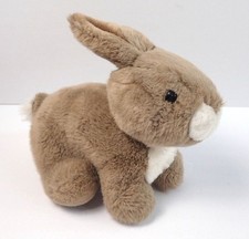 Walmart Bunny Stuffed Plush Realistic Brown and Cream 9.5"
