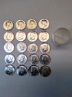1964 kennedy half dollar roll 20 coins 90% silver