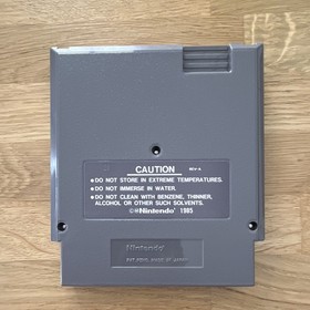 Nintendo Metroid NES bo&icirc;te cartouche notice Rev-A 1985 NES-MT-USA
