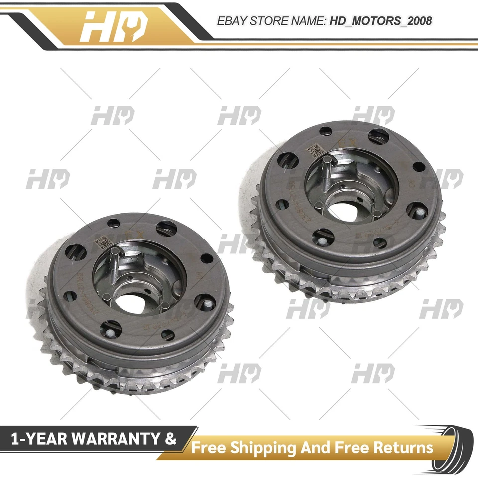 2 件进气和排气凸轮轴调节器 VVT 适用于宝马 320i 540i Mini Cooper S B48 B58 — 第 2/4 张图片