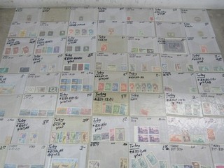 nystamps Turkey many mint NH old stamp collection a22xi