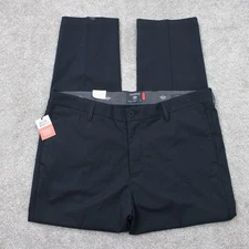 Dockers Pants NWT Mens 38x30 Blue Slim Fit Signature Go Khaki Stretch No Wrinkle