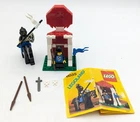 Lego 6035 Castle Set Vintage 1987 Black Knight  Incomplete Missing Plumes