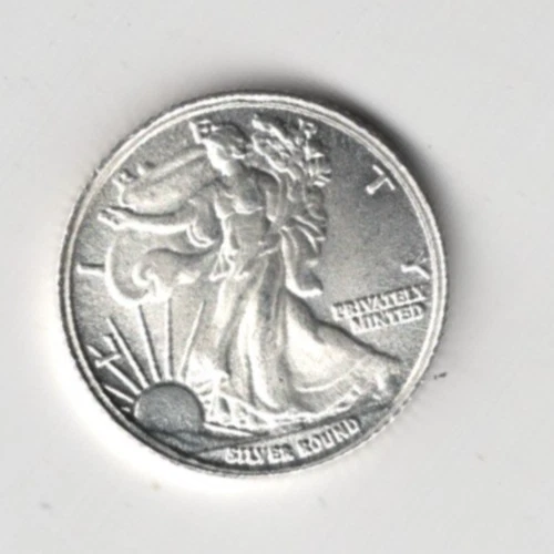 LIBERTY EAGLE .999 FINE SILVER 1/10 TROY OZ SILVER ROUND MONEY METALS EXCHANGE