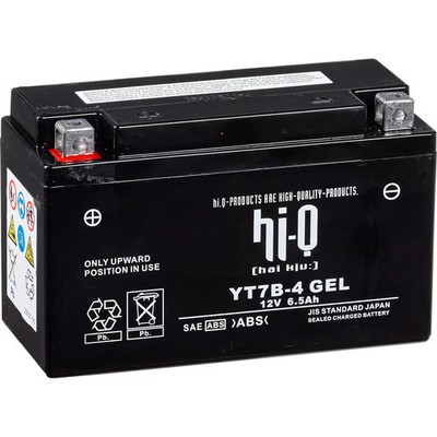 Hi-Q Batterie AGM Gel geschlossen HT7B-4, 12V, 6,5Ah (YT7B-4)