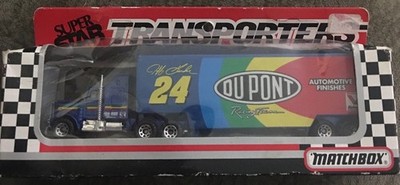 1993 Matchbox Superstar Transporters Jeff Gordon Dupont