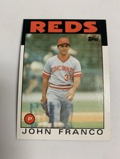 1986 Topps John Franco Cincinnati Reds 