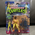 RARE!! MINTY!!! 1988 April O’Neil Teenage Mutant Ninja Turtles Blue Stripes TMNT