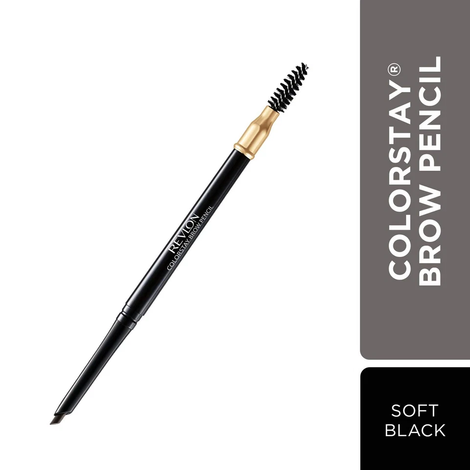 Revlon Colorstay Augenbrauen-Stift, Weich Schwarz Für Make-Up 0.35g - Bild 2 von 4