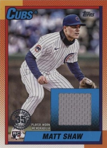 1of1 Matt Shaw Topps 2025 インサート 2025 Topps Update Black Gold Matt Shaw RC Chicago Cubs #BG-7 | eBay