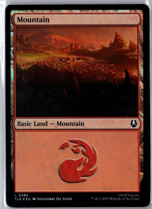 Mountain (265) 265 Land Amonkhet Magic: The Gathering Foil Near Mint