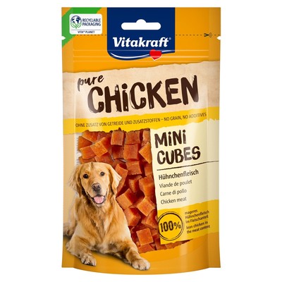 Vitakraft CHICKEN Mini Cubes 80 g Hundesnack, NEU