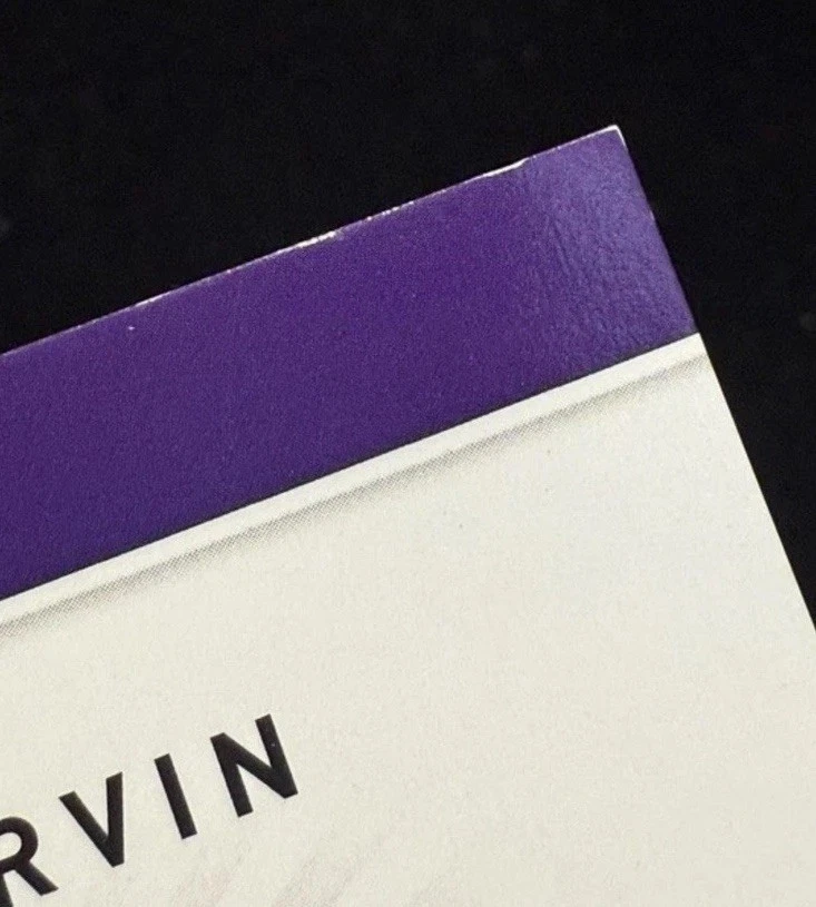 2012 Panini Totally Certified Percy Harvin Black Prizm 1/1 Patch Vikings #41 SP - Image 3 of 4