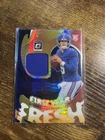 2025 Panini Donruss Optic - First Year Fresh Jaxson Dart Blue Hyper Prizm