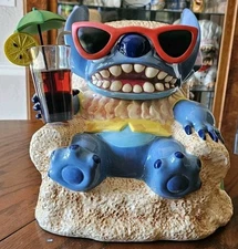 Disney's Lilo&Stitch " Stitch On Summer Break" Ceramic Cookie Jar LE Of 350