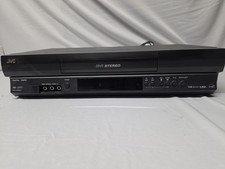 JVC HR-J692U 4-Head Hi-Fi Stereo VHS VCR Player Recorder Tested - NO REMOTE