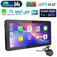 F&uuml;r Mercedes Benz A/B-Klasse W169 W245 W639 64G GPS Android 14 CarPlay Autoradio