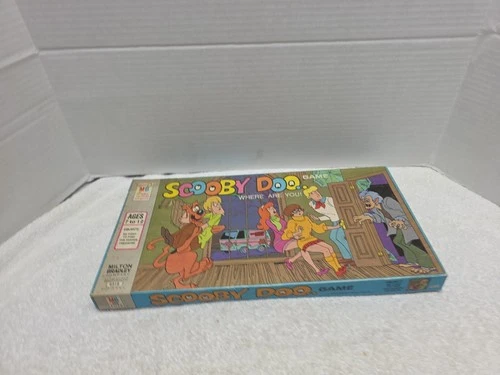 RARE Vintage 1973 Scooby Doo Where Are You! Board Game Milton Bradley *COMPLETE*