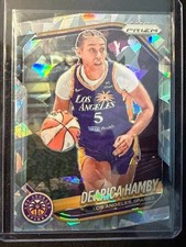 2025 Panini WNBA Prizm Basketball Dearica Hamby 39 Cracked Ice Prizm