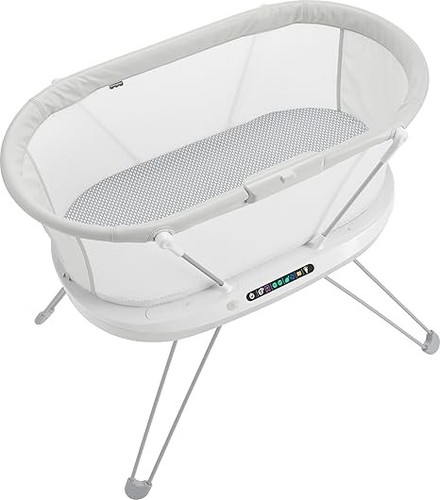 Fisher-Price Platinum - Luminate Smart Bassinet - Bianco ‎GHP38 Cry Detection - Foto 2 di 6