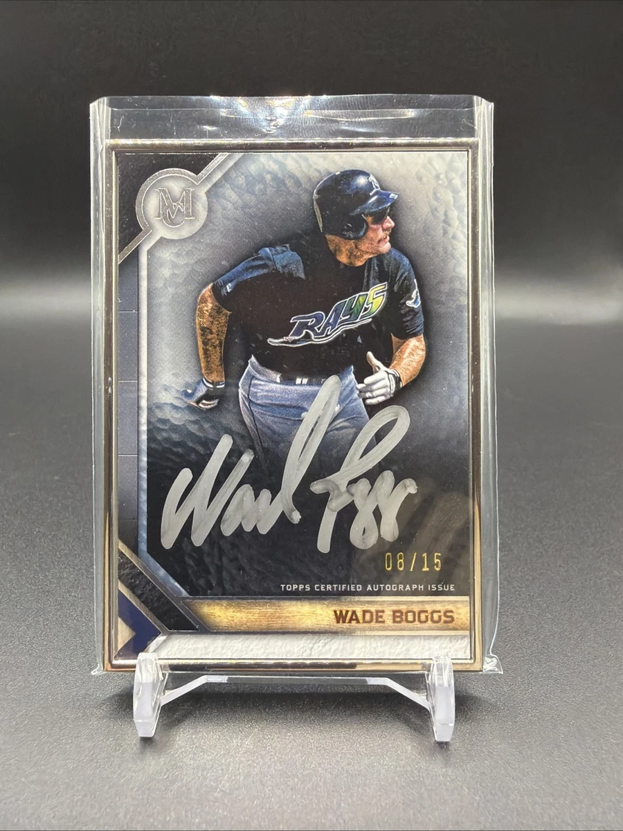 Wade Boggs Autograph Baseball Cards for sale | eBay