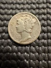 1945-D Mercury Dime 10c Circulated 90% Silver Coin Denver Mint