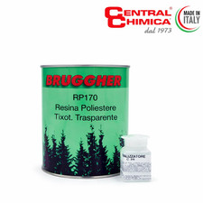 Resina Poliestere Liquida Nautica per Barche Riparazioni 1 Kg