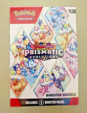 Pokemon Scarlet & Violet Prismatic Evolutions Booster Bundle (6 Packs)