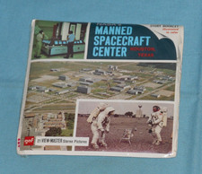 vintage NASA'S MANNED SPACECRAFT CENTER Houston Texas VIEW-MASTER REELS packet