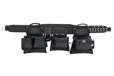 CLC Custom Leathercraft 5605XL Professional Carpenter's Combo, black, 18-Pocket