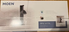Brand New Moen Idris One Handle Bathroom Faucet in Matte Black 84577BL