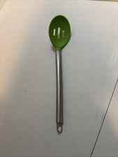 Silicone Slotted Spoon by Chef Frog - For Home or Professional Use -...