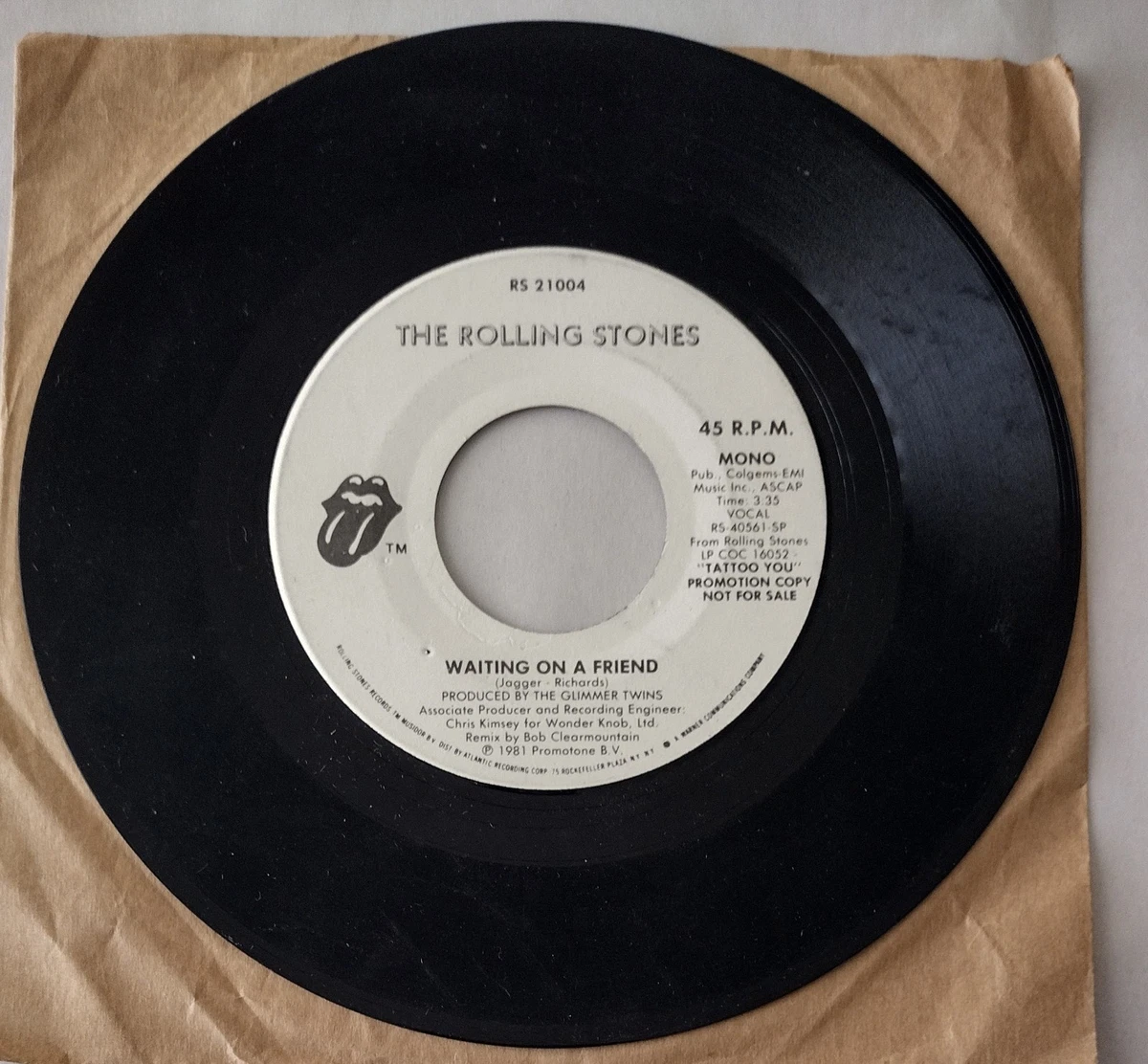 The Rolling Stones Promo Vinyl Records for sale | eBay
