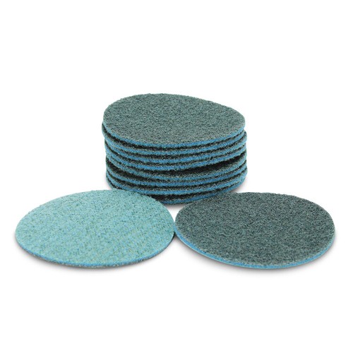 5" Hook and Loop Surface Conditioning Discs Variety Pack: Tan, Red, Blue 10 each - Picture 10 of 12