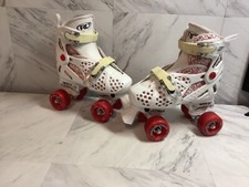 Roller Derby Trac Star Quick Fit Energy Flex Kids Skates Size 12-13-1 Adjustable