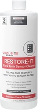 Restore-It RV Black Tank Sensor Cleaner Liquid - 2 Uses per Bottle - Cleans and 