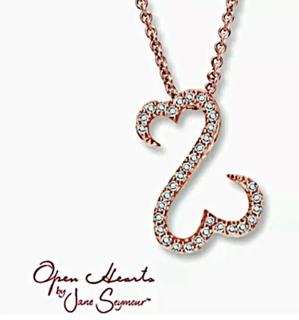 Jane seymour open hearts necklace sale