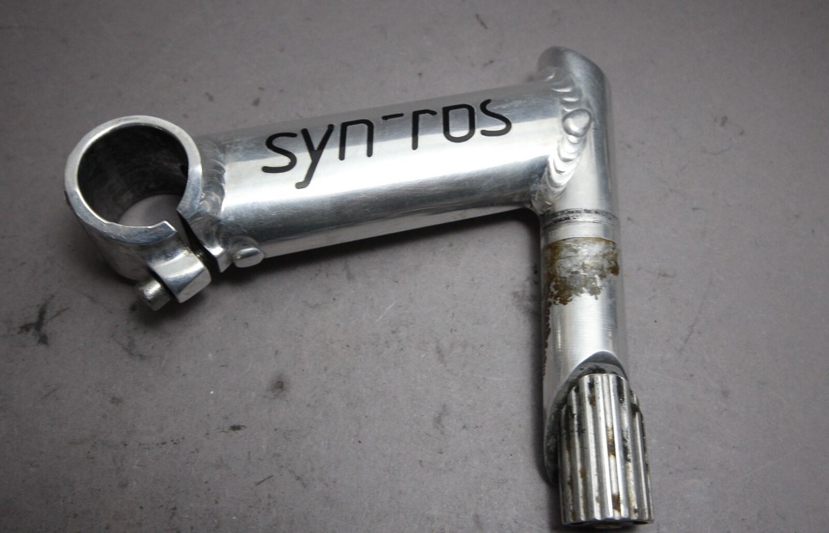 Potence SYNCHROS 110mm 31.8mm Blanc – Neuve Sous Blister, Vélo Route/VTT