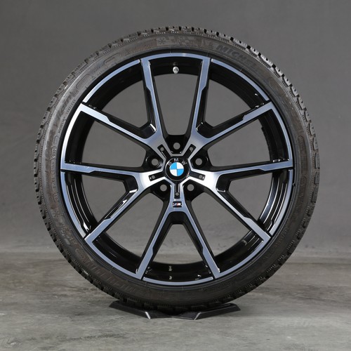 Roues hiver 20 pouces originales BMW Série 8 G14 G15 G16 8072023 M728 pneus hiver - Photo 4 sur 6