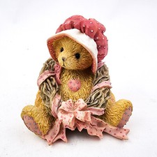 Enesco Cherished Teddies Priscilla Love Surrounds our Friendship 1992 FLAW