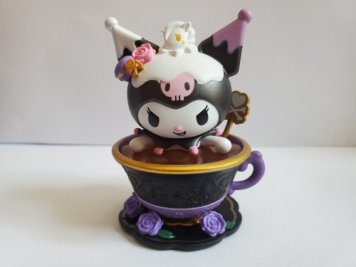 Tokidoki × Kuromi My Melody Garden Tea Party Kuromi Rose Tea 3" Vinyl Figure 🍨