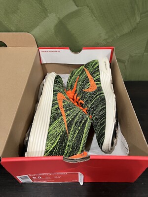 Nike Lunar Flyknit Chukka Parachute Gold Size 10.5 554969-080 CLEAN Nike Lunar Flyknit Chukka Parachute Gold Sz 9.5 554969-080  main image 2
