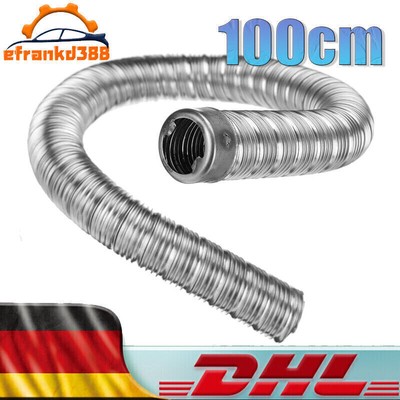 100cm Auspuffrohr Abgasrohr Edelstahl φ24mm Für Eberspacher Webasto Standheizung